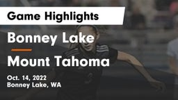 Bonney Lake  vs Mount Tahoma  Game Highlights - Oct. 14, 2022