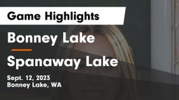 Bonney Lake  vs Spanaway Lake  Game Highlights - Sept. 12, 2023