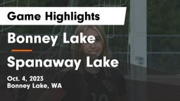 Bonney Lake  vs Spanaway Lake  Game Highlights - Oct. 4, 2023