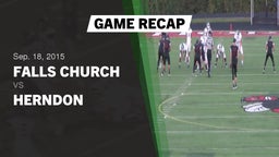 Recap: Falls Church  vs. Herndon  2015