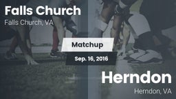 Matchup: Falls Church High vs. Herndon  2016