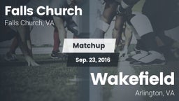 Matchup: Falls Church High vs. Wakefield  2016