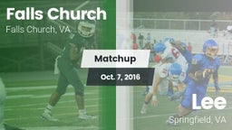 Matchup: Falls Church High vs. Lee  2016