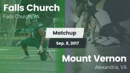 Matchup: Falls Church High vs. Mount Vernon   2017