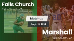 Matchup: Falls Church High vs. Marshall  2018