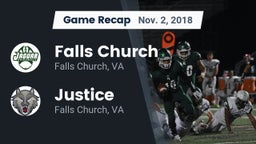 Recap: Falls Church  vs. Justice  2018