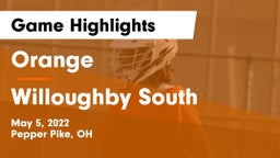 Orange  vs Willoughby South  Game Highlights - May 5, 2022