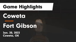 Coweta  vs Fort Gibson  Game Highlights - Jan. 20, 2022