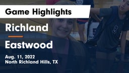 Richland  vs Eastwood  Game Highlights - Aug. 11, 2022