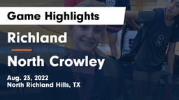 Richland  vs North Crowley  Game Highlights - Aug. 23, 2022