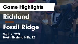 Richland  vs Fossil Ridge  Game Highlights - Sept. 6, 2022