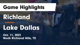Richland  vs Lake Dallas  Game Highlights - Oct. 11, 2022