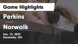 Perkins  vs Norwalk  Game Highlights - Jan. 19, 2023