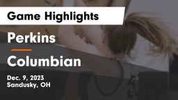 Perkins  vs Columbian  Game Highlights - Dec. 9, 2023