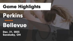 Perkins  vs Bellevue  Game Highlights - Dec. 21, 2023