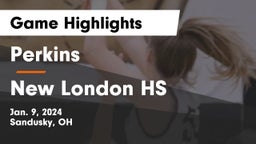 Perkins  vs New London HS Game Highlights - Jan. 9, 2024