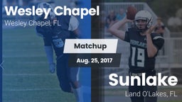 Matchup: Wesley Chapel High vs. Sunlake  2017