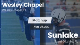 Matchup: Wesley Chapel High vs. Sunlake  2017