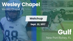 Matchup: Wesley Chapel High vs. Gulf  2017