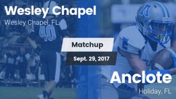 Matchup: Wesley Chapel High vs. Anclote  2017