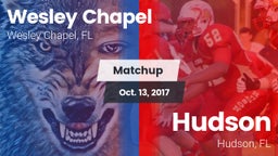 Matchup: Wesley Chapel High vs. Hudson  2017