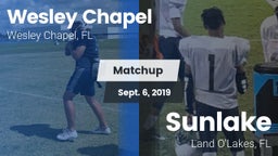 Matchup: Wesley Chapel High vs. Sunlake  2019