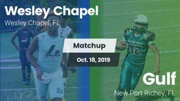 Matchup: Wesley Chapel High vs. Gulf  2019