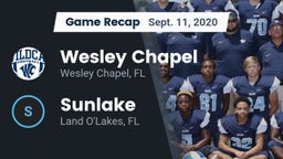 Recap: Wesley Chapel  vs. Sunlake  2020