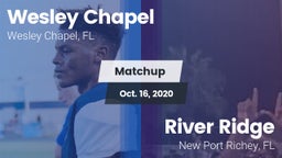 Matchup: Wesley Chapel High vs. River Ridge  2020