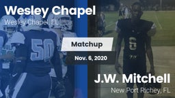 Matchup: Wesley Chapel High vs. J.W. Mitchell  2020