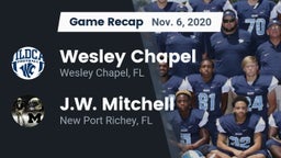 Recap: Wesley Chapel  vs. J.W. Mitchell  2020