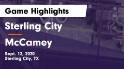 Sterling City  vs McCamey Game Highlights - Sept. 12, 2020