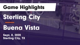 Sterling City  vs Buena Vista  Game Highlights - Sept. 8, 2020
