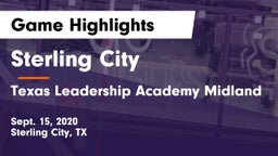 Sterling City  vs Texas Leadership Academy Midland Game Highlights - Sept. 15, 2020