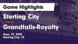 Sterling City  vs Grandfalls-Royalty  Game Highlights - Sept. 22, 2020