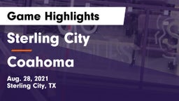 Sterling City  vs Coahoma  Game Highlights - Aug. 28, 2021