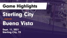 Sterling City  vs Buena Vista  Game Highlights - Sept. 11, 2021