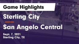 Sterling City  vs San Angelo Central  Game Highlights - Sept. 7, 2021
