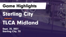 Sterling City  vs TLCA Midland Game Highlights - Sept. 25, 2021