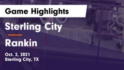 Sterling City  vs Rankin  Game Highlights - Oct. 2, 2021