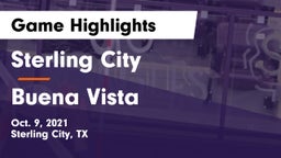Sterling City  vs Buena Vista  Game Highlights - Oct. 9, 2021