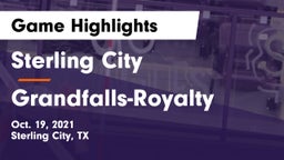 Sterling City  vs Grandfalls-Royalty Game Highlights - Oct. 19, 2021