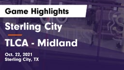 Sterling City  vs TLCA - Midland Game Highlights - Oct. 22, 2021