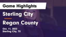 Sterling City  vs Regan County Game Highlights - Oct. 11, 2022