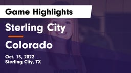 Sterling City  vs Colorado  Game Highlights - Oct. 15, 2022
