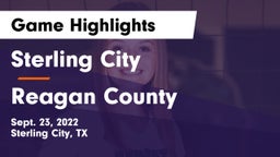 Sterling City  vs Reagan County  Game Highlights - Sept. 23, 2022