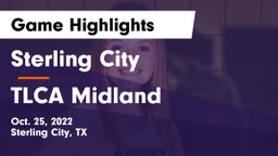 Sterling City  vs TLCA Midland Game Highlights - Oct. 25, 2022