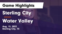 Sterling City  vs Water Valley Game Highlights - Aug. 13, 2022
