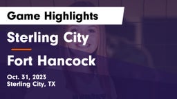 Sterling City  vs Fort Hancock  Game Highlights - Oct. 31, 2023