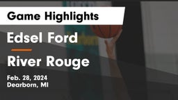 Edsel Ford  vs River Rouge  Game Highlights - Feb. 28, 2024